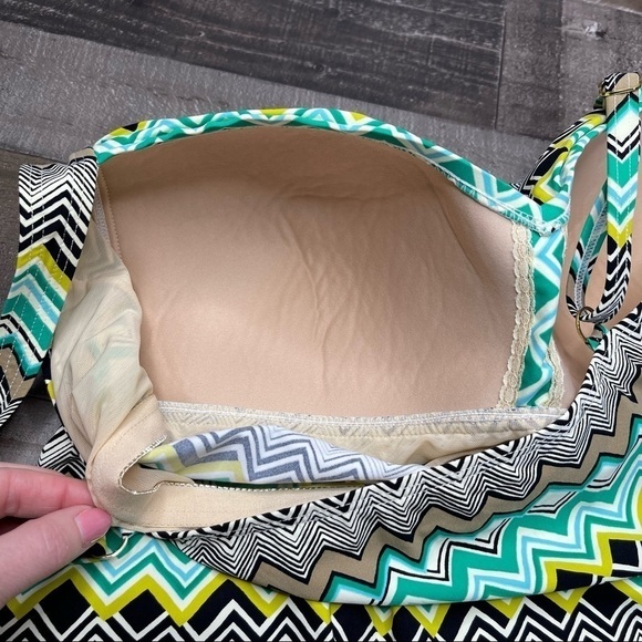 La Blanca Multicolored Tankini size 22W - Picture 11 of 15